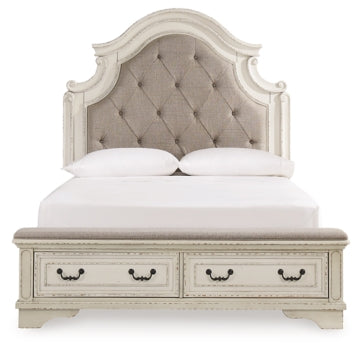 Realyn Queen Upholstered Bed - furniture place usa