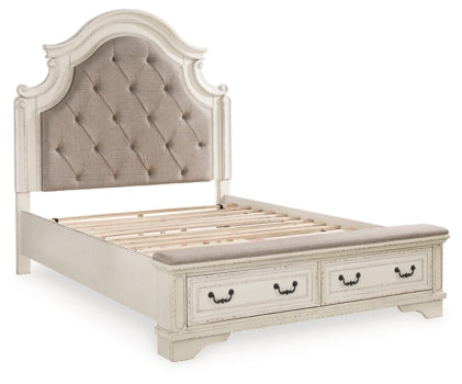 Realyn Queen Upholstered Bed - furniture place usa