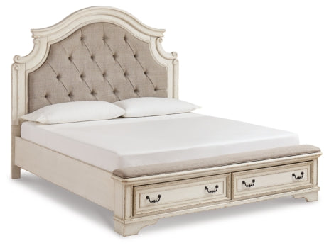 Realyn California King Upholstered Bed - furniture place usa