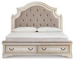 Realyn King Upholstered Bed - furniture place usa