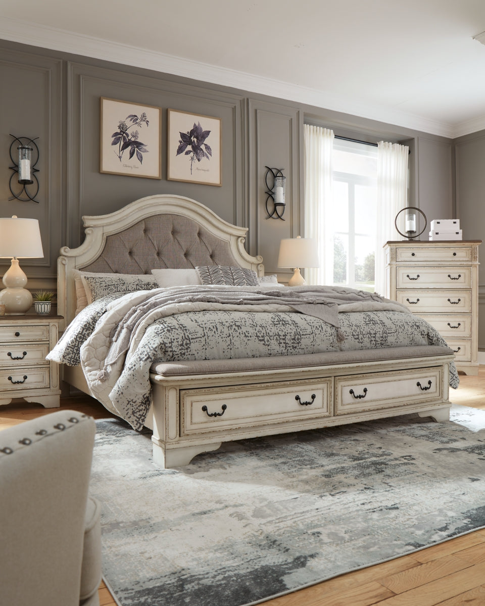 Realyn King Upholstered Bed - furniture place usa