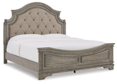 Lodenbay California King Panel Bed with Mirrored Dresser and Chest - furniture place usa