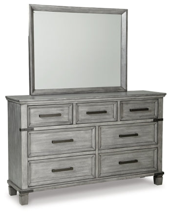 Russelyn Dresser and Mirror - furniture place usa