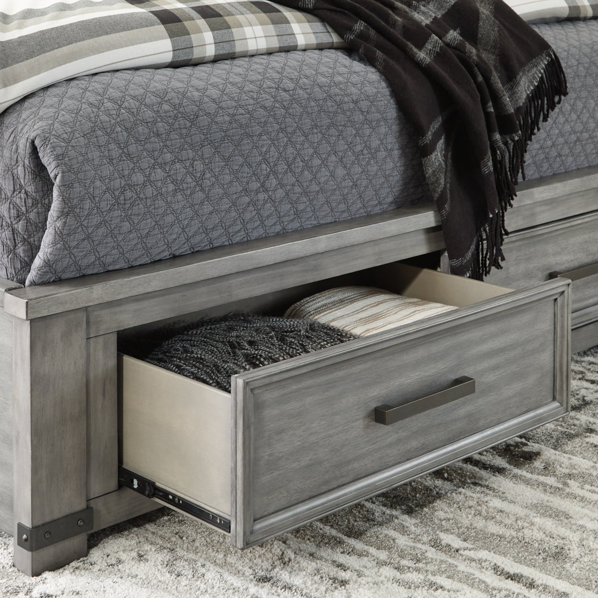 Russelyn King Storage Bed - furniture place usa