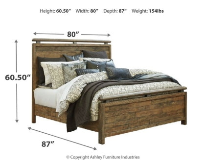Sommerford Queen Panel Bed with Dresser - furniture place usa