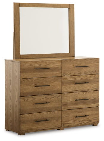 Dakmore Dresser and Mirror - furniture place usa