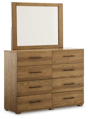 Dakmore Dresser and Mirror - furniture place usa