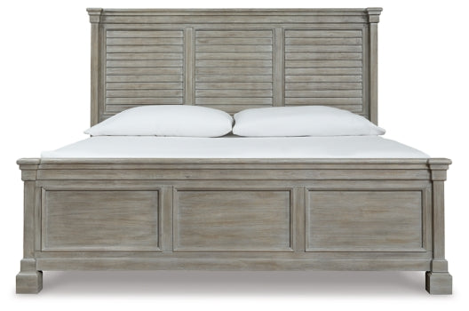 Moreshire California King Panel Bed - furniture place usa