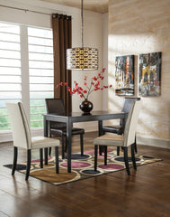 Kimonte Dining Table and 4 Chairs - PKG001919 - furniture place usa