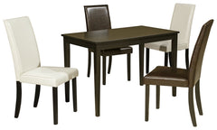 Kimonte Dining Table and 4 Chairs - PKG001919 - furniture place usa