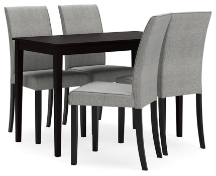 Kimonte Dining Table and 4 Chairs - PKG013926 - furniture place usa