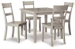 Loratti Dining Table and Chairs (Set of 5) - furniture place usa