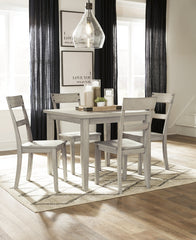 Loratti Dining Table and Chairs (Set of 5) - furniture place usa