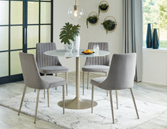 Barchoni Dining Table and 4 Chairs - furniture place usa