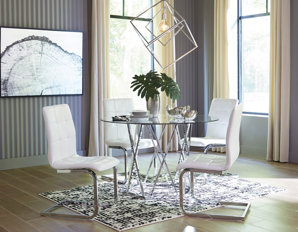 Madanere Dining Table and 4 Chairs - furniture place usa