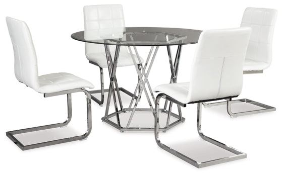 Madanere Dining Table and 4 Chairs - furniture place usa