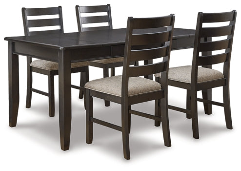 Ambenrock Dining Table and 4 Chairs - furniture place usa