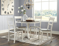 Nelling Dining Table and 4 Chairs - furniture place usa