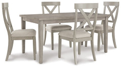 Parellen Dining Table and 4 Chairs - PKG011205 - furniture place usa