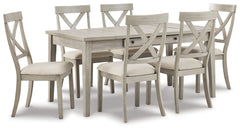 Parellen Dining Table and 6 Chairs - PKG013255 - furniture place usa