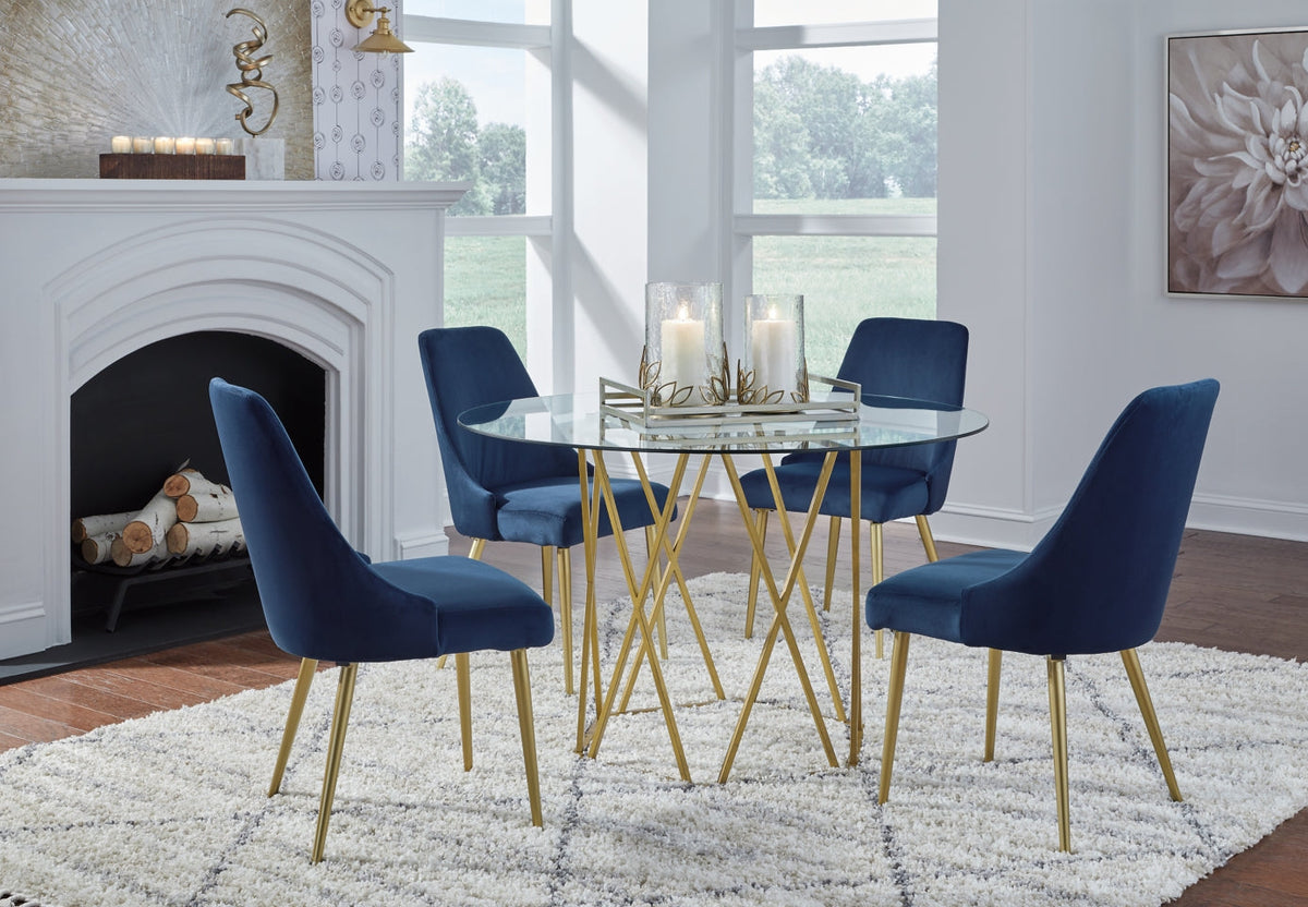 Wynora Dining Table and 4 Chairs - furniture place usa
