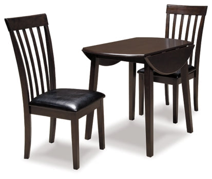 Hammis Dining Table and 2 Chairs - furniture place usa