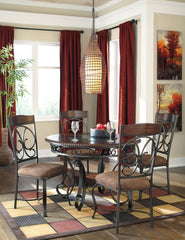 Glambrey Dining Table with 4 Chairs - furniture place usa