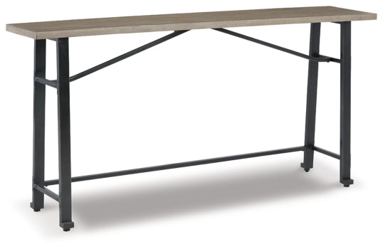 Lesterton Long Counter Table - furniture place usa