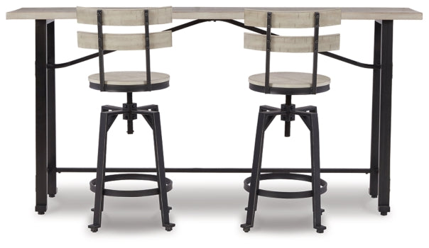 Karisslyn Counter Height Dining Table and 2 Barstools - PKG012089 - furniture place usa