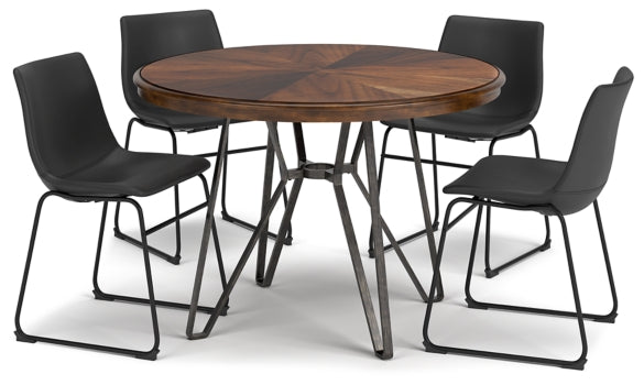 Centiar Dining Table and 4 Chairs - PKG013931 - furniture place usa