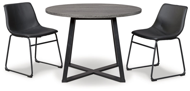 Centiar Dining Table and 2 Chairs - furniture place usa