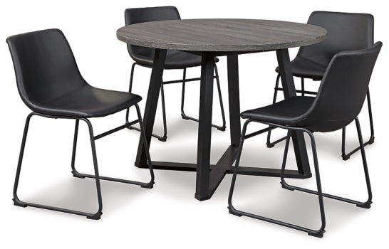 Centiar Dining Table and 4 Chairs - furniture place usa