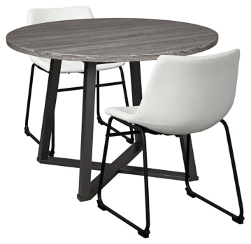 Centiar Dining Table and 2 Chairs - furniture place usa