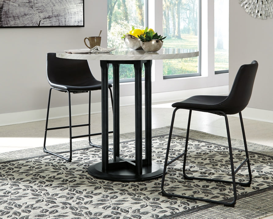 Centiar Counter Height Dining Table and 2 Barstools - furniture place usa