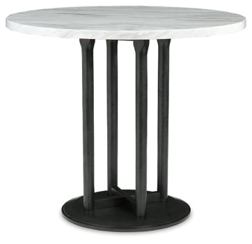 Centiar Counter Height Dining Table and 4 Barstools - PKG014010 - furniture place usa