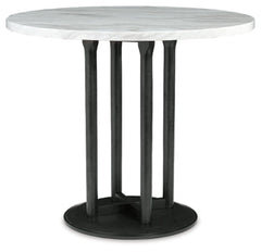 Centiar Counter Height Dining Table and 4 Barstools - PKG014009 - furniture place usa