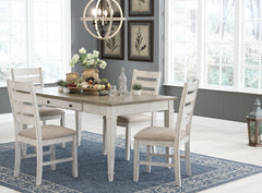 Skempton Dining Table and 4 Chairs - furniture place usa