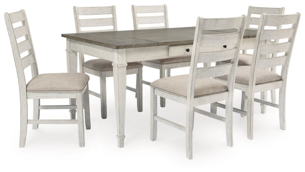 Skempton Dining Table and 6 Chairs - furniture place usa