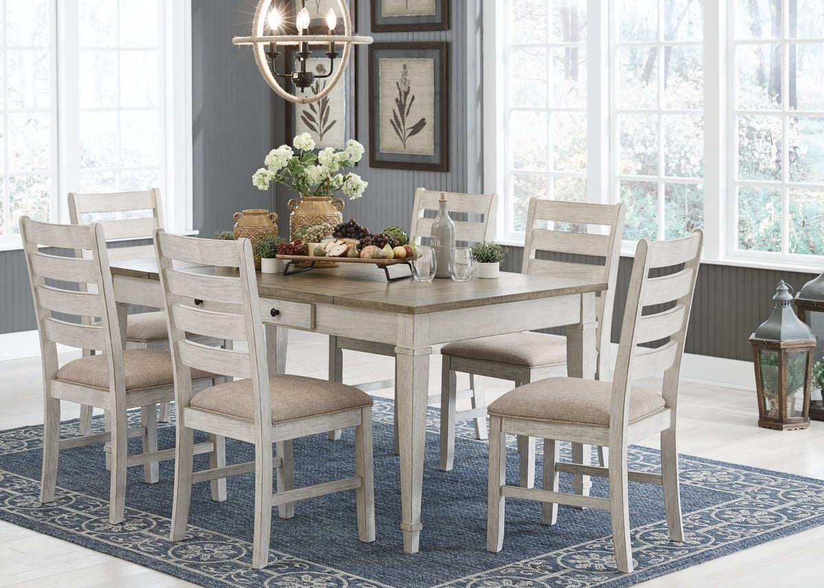 Skempton Dining Table and 6 Chairs - furniture place usa