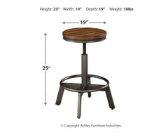 Torjin Counter Height Stool (Set of 2) - furniture place usa