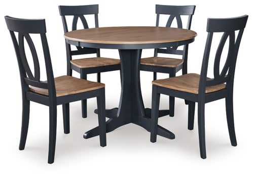 Landocken Dining Table and 4 Chairs - furniture place usa