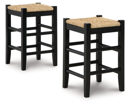 Mirimyn Counter Height Bar Stool (Set of 2) - furniture place usa
