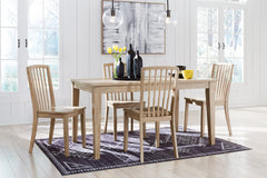 Gleanville Dining Table and 4 Chairs - furniture place usa