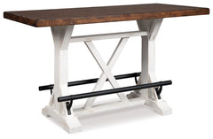 Valebeck Counter Height Dining Table and 2 Barstools - furniture place usa