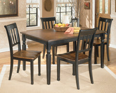 Owingsville Dining Table and 4 Chairs - furniture place usa