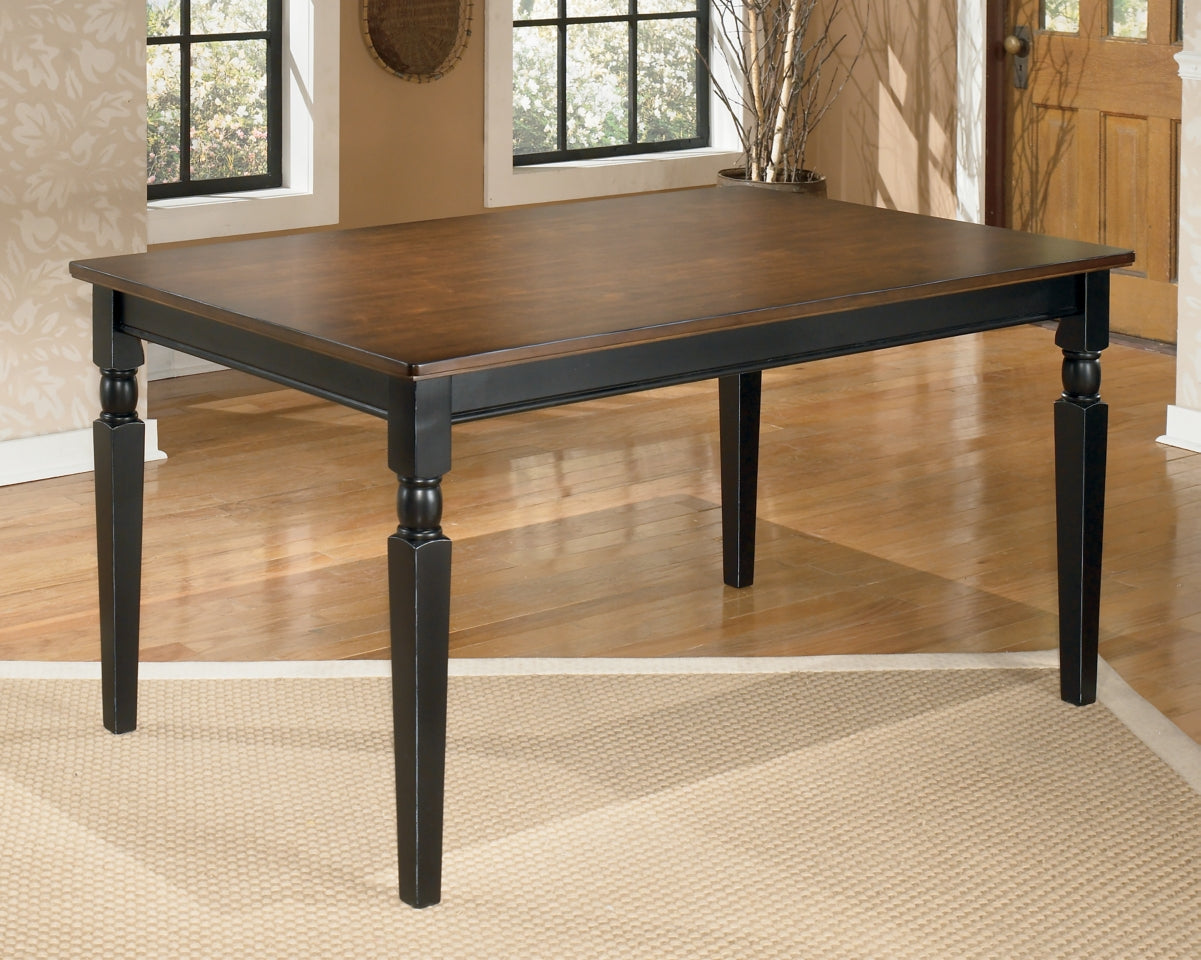 Owingsville Dining Table and 4 Chairs - furniture place usa