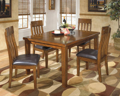 Ralene Dining Table and 4 Chairs - furniture place usa
