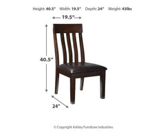 Haddigan 2-Piece Dining Room Chair - furniture place usa