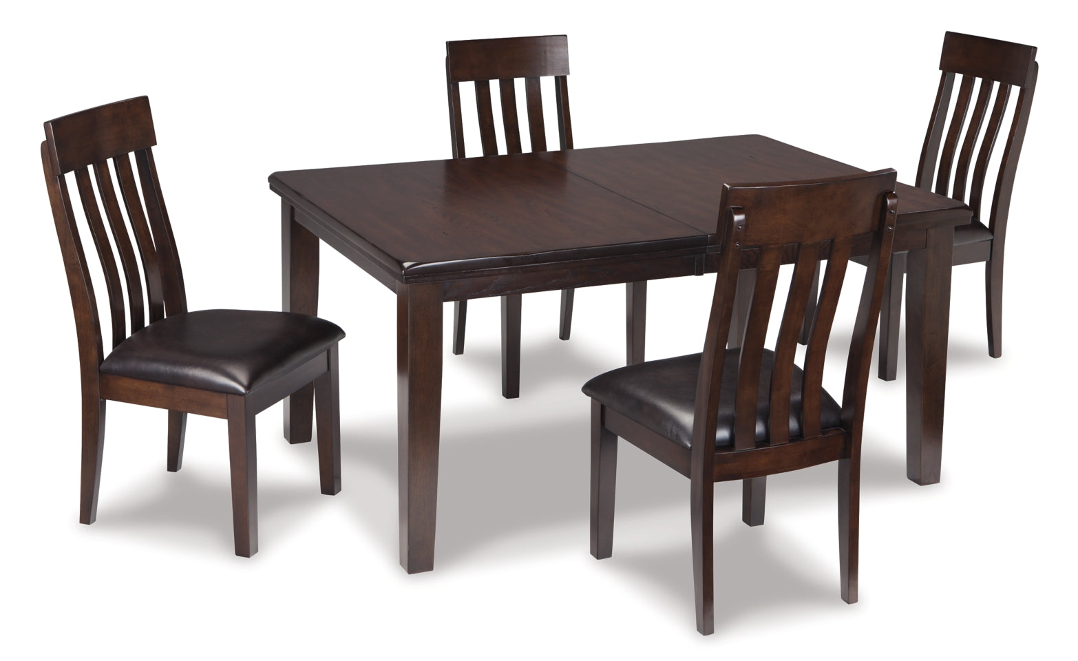 Haddigan Dining Table and 4 Chairs - furniture place usa