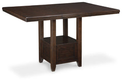 Haddigan Counter Height Dining Table and 6 Barstools - furniture place usa